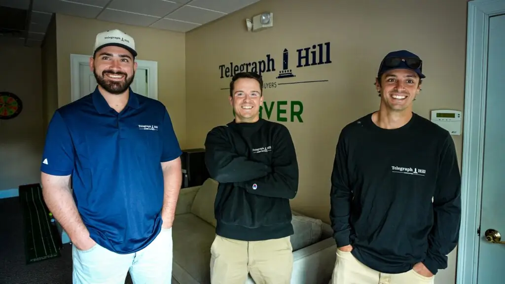 The team in the Telegraph Hill office